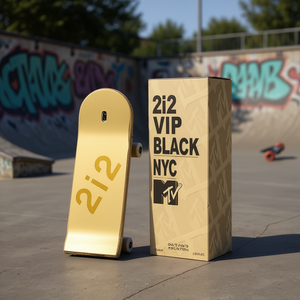 2i2 วีไอพี แบล็ค นิวยอร์ก สเก็ตบอร์ด ครุยเซอร์ ดับเบิ้ล ร็อคเกอร์ เมทัล เด็ค ลูกปืน Abec-7 แฟชั่นกลางแจ้ง สำหรับผู้ใหญ่ ระดับเริ่มต้น - Product Image 2