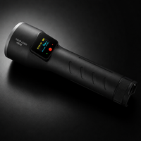 Détecteur de fuite de gaz portable HIREP avec lampe torche laser pour méthane et télémétrie – Analyseur de gaz – Fournisseur en gros OEM ODM