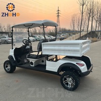 Voiturette de golf électrique tout-terrain de haute qualité pour hôtels, complexes hôteliers et services d'entretien – Club Car Premium 3-4 places avec batterie au lithium