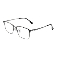 Monture de lunettes rétro en titane à prix d'usine, montures optiques en stock, lunettes de lecture pour femmes
