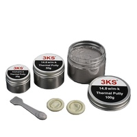 3K-LTD148 Pâte thermique silicone sans flux 14,8 W/m.K pour SSD, GPU, VGA, LED, remplissage de fentes de batteries
