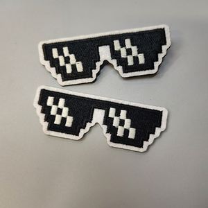 Wholesale Custom 3D <b>Embroidery</b> Patches with Metal & Felt Fabric Eco-Friendly Iron-On for Dad Trucker Hats - Product Image 1