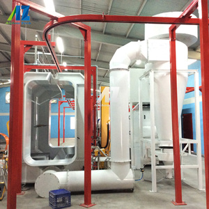 Ligne de peinture en poudre entièrement automatique pour la peinture par pulvérisation de <span class=keywords><strong>meubles</strong></span> métalliques avec four à gaz et machine à recirculation - Product Image 2