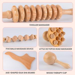 Tabla de Masaje de Madera No Tóxica para Drenaje Linfático Corporal y Anticelulítico, Herramienta de <span class=keywords><strong>Maderoterapia</strong></span>, Venta Caliente - Product Image 4