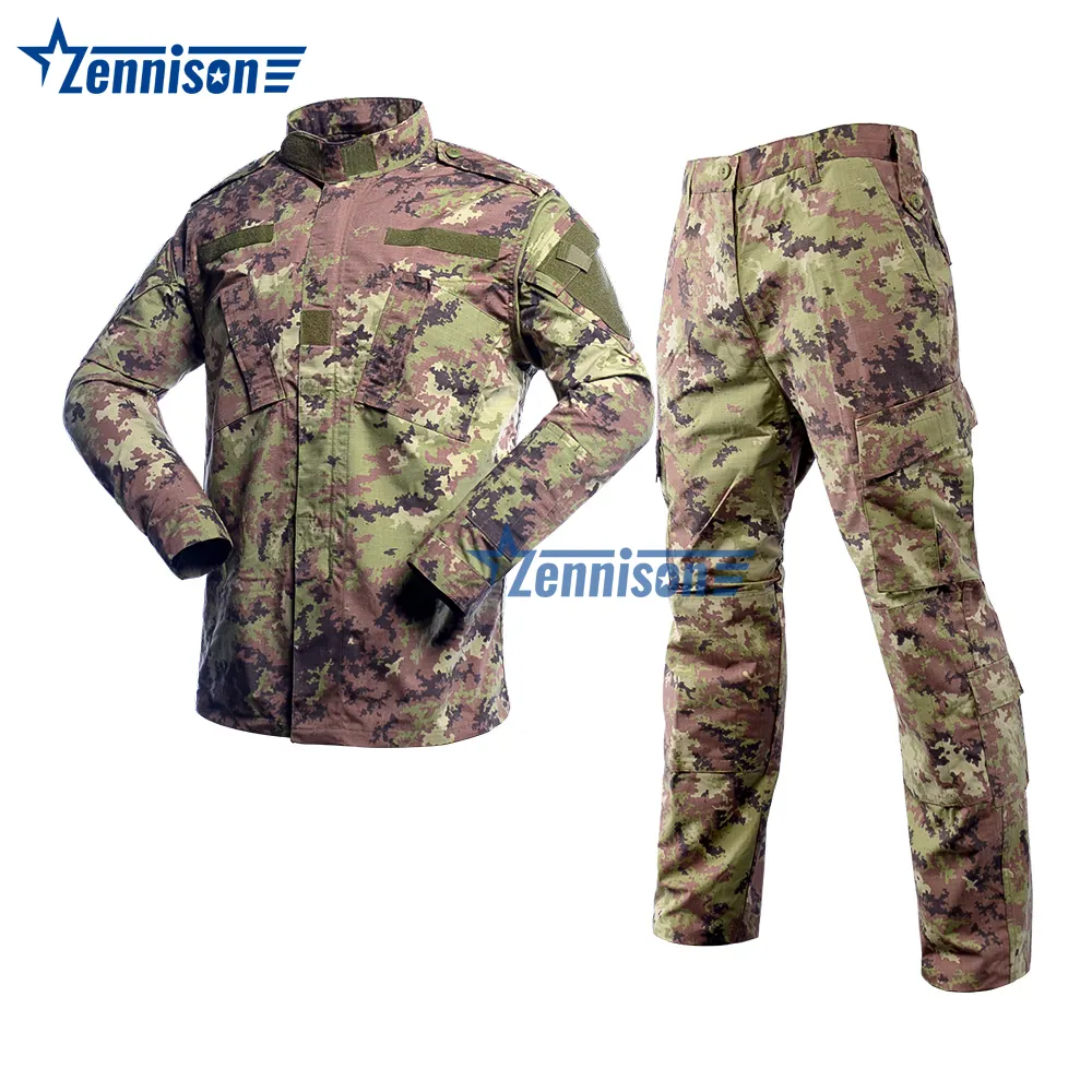 High Quality Army Jacket Soldier Italy Camouflage Tactical Military Uniform