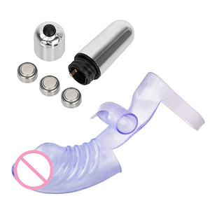 Neueste Mini Magic Frauen Klitoris Vagina Orgasmus Finger Ärmel Sexy Spielzeug Massage gerät Vibrator - Product Image 5