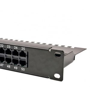 Sản xuất điện thoại Cáp 50 cổng Cat3 điện thoại UTP Voice Patch Panel - Product Image 3