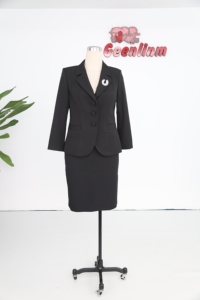Plus Size Long Sleeve Female Women's <b>Suit</b> <b>Button</b> Solid Color Business Dress <b>Suit</b> Office Career Wear for Women - Product Image 3