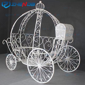 Hot--sell Pumpkin Horse Carts Wedding Electric Royal Carriage for Princess Sightseeing Pumpkin Special Transportation - Product Image 4