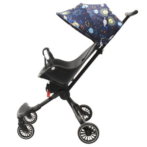 Cochecito Reclinable para Bebé Baby Good V13, Capacidad de 15 kg, Cuatro Ruedas, Marco de Acero, Plegable y Compacto, Ideal para Viajes - Product Image 1