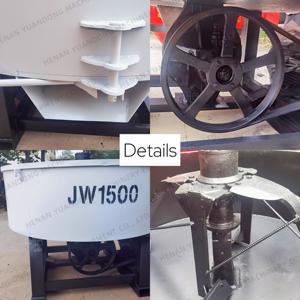 <span class=keywords><strong>JW350</strong></span> 500 750 Diesel/panci beton listrik mesin <span class=keywords><strong>Mixer</strong></span> 220V 380V peralatan campuran semen - Product Image 4