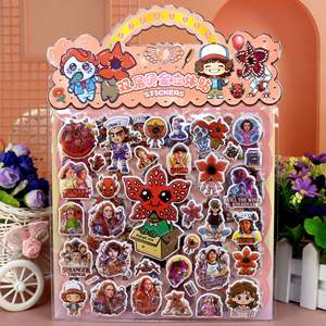 Pegatinas Acrílicas 3D Luminosas <span class=keywords><strong>de</strong></span> Dibujos Animados, Resistentes al Agua, Ecológicas, Lindas, con Forma <span class=keywords><strong>de</strong></span> Corazón, Regalo para Niñas, Decoración para Vasos, <span class=keywords><strong>Stranger</strong></span> <span class=keywords><strong>Things</strong></span> - Product Image 2