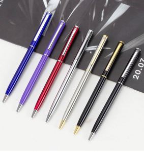 Bolígrafos Metálicos de Lujo Promocionales, Recarga Negra de 1.0 mm, Regalo Empresarial, Bolígrafo con Logotipo al por Mayor - Product Image 2