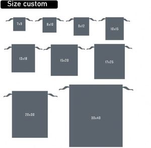 Pochette de rangement personnalisée pour extensions capillaires avec logo, sacs d'emballage pour perruques, sacs à cordon en satin de soie pour mèches de cheveux, idéal pour les cadeaux - Product Image 6
