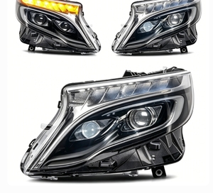Nueva Actualización para Auto 2016-2021 <span class=keywords><strong>VITO</strong></span> V250 W447, Luz Direccional Secuencial Modificada, 12V 6000K 70W 6000 lm, Ajuste Universal - Product Image 3