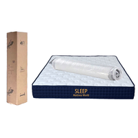 Matelas villa hybride massage latex mousse mémoire gel ressort Bonnell en boîte, tailles twin king queen 8‑14 pouces
