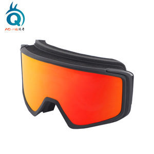 Gafas de esquí Xqhz de doble capa antivaho de TPU, talla única, color negro arena, equipo a prueba de viento para montañismo para adultos - Product Image 4