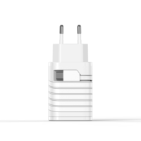 Chargeur rapide super puissant Aspor A831 GaN 65W avec protection OTP 3-en-1 pour téléphone, montre, tablette et ordinateur portable