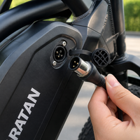 Chargeur de batterie 168W 42V 4ALi-ion pour vélo électrique, chargeur rapide pour batterie Reention Polly, compatible avec les boîtiers de batterie DP-5 DP-9 DP-6