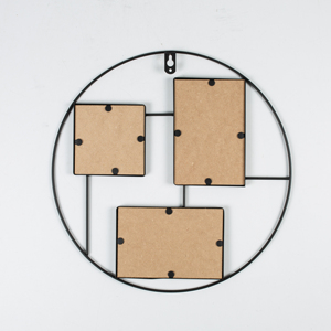 Trang trí nội thất kim loại Foto khung <span class=keywords><strong>3</strong></span> mở cắt dán ảnh khung Muti xem tường fotolijst - Product Image 4