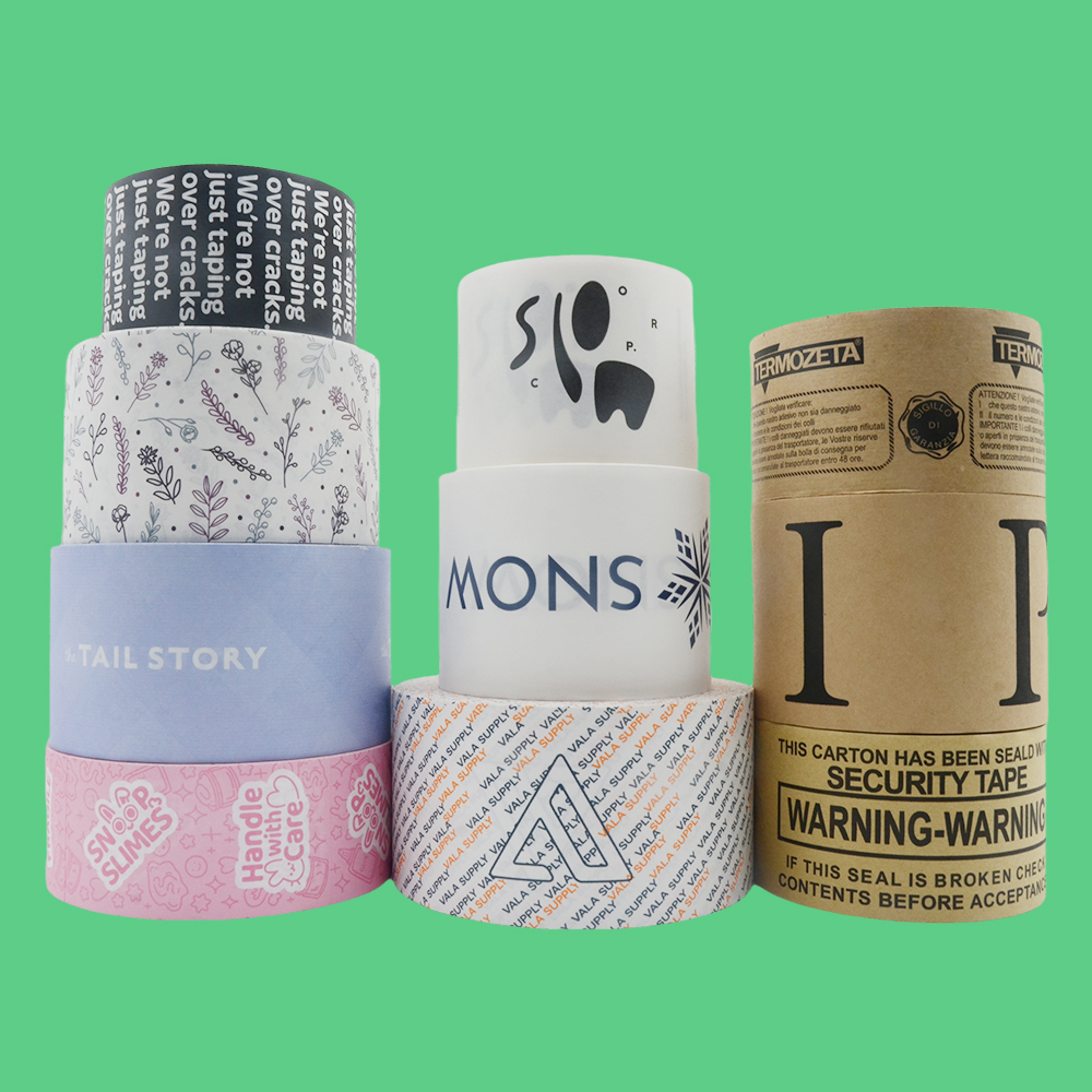 Customized Logo Kraft Paper Packing Tape