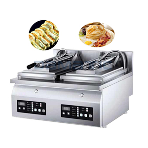 Automatische antiaanbak grillpan voor het bakken van gevulde gestoomde broodjes, dumplings en gyoza. - Product Image 1