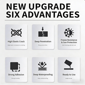 कंक्रीट क्रैक वाटरप्रूफ मरम्मत सीलेंट, फिलर, गोंद भरने, तेज सूखी सीलेंट, ठोस भरने गोंद - Product Image 2