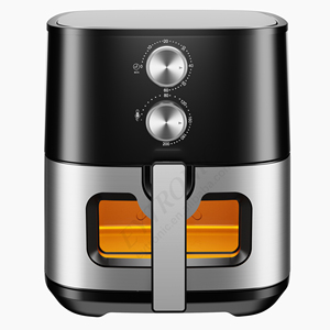 Nuevo Diseño Multifuncional Freidora de Aire Caliente Manual de 1500W y 6.5L con Ventana de Visualización - Product Image 4