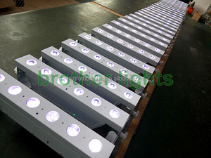 Éclairage professionnel audio-vidéo musical sans fil à piles, projecteur LED PAR 6*12W RGBWAUV - Product Image 3