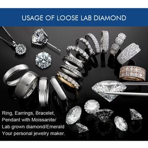 MSB-628 Custom Jewelry Luxury <b>Bracelets</b> PT950 Asscher Cut Lab Grown <b>Diamond</b> Jewelry <b>Bracelet</b> Set - Product Image 6