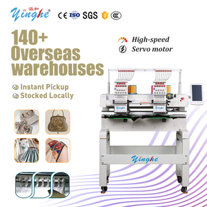 Yinghe เครื่องเย็บปักถักร้อยแบบแบน2หัวระบบคอมพิวเตอร์ด้วย902ประสิทธิภาพสูงใหม่ - Product Image 1