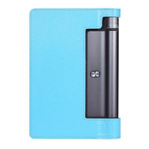 Cassa solida della copertura di Folio di vibrazione del basamento dell'unità di elaborazione per la compressa di YOGA di Lenovo 3 custodia 850F <span class=keywords><strong>8</strong></span>.0 pollici di Yoga <span class=keywords><strong>Tab</strong></span> 3 YT3-850F 850M 850L - Product Image 4