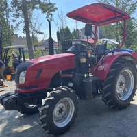 Tracteur agricole compact d'occasion 55 CV avec moteur Changchai à vendre