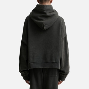 Nouveau Hoodie Décontracté Tendance pour Homme avec Logo Personnalisé, Style Vieilli, Vente en Gros, Coupe Ample Classique, Confortable, en Coton Lavé - Product Image 2