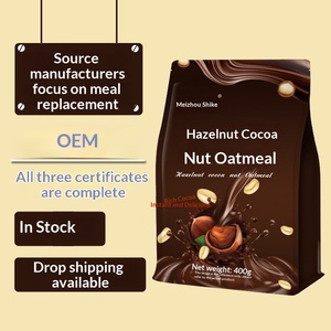 Porridge aux noisettes, cacao et noix, flocons d'avoine cuites au four, chocolat, substitut de <span class=keywords><strong>petit</strong></span>-<span class=keywords><strong>déjeuner</strong></span>, vente en gros - Product Image 2