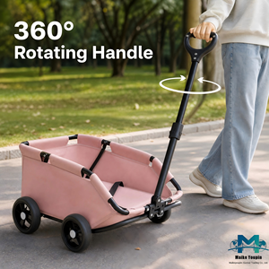 <span class=keywords><strong>Poussette</strong></span> pliable <span class=keywords><strong>pour</strong></span> animaux de compagnie, légère, portable, de voyage, 4 roues, mini chariot <span class=keywords><strong>pour</strong></span> chiens et chats âgés et faibles, lavable, grande taille, toutes saisons - Product Image 3