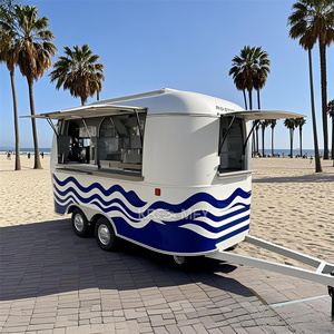 Kiosques mobiles 2025, chariot de vente ambulante de hot-dogs, cuisine mobile, camion de nourriture, remorque - Product Image 1