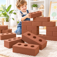Jouets en blocs de grande taille, briques en mousse EVA, briques de construction simulées pour un jeu créatif