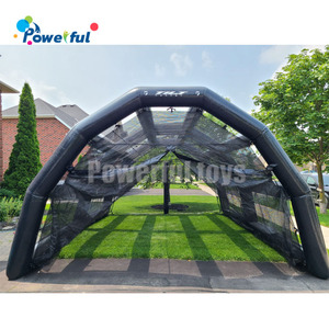 Terrain de sport de baseball gonflable <span class=keywords><strong>portable</strong></span> personnalisé de haute qualité Cage de baseball au bâton de baseball avec filet - Product Image 2