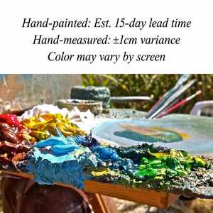 Pintura al Óleo Realista Pintada a Mano por Qitong Arts sobre Lienzo con Marco <span class=keywords><strong>de</strong></span> Aleación <span class=keywords><strong>de</strong></span> Aluminio - Paisaje Marino Costero para Decoración <span class=keywords><strong>de</strong></span> Sala <span class=keywords><strong>de</strong></span> Estar - Product Image 6