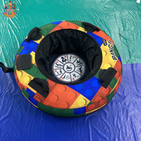 Tube à neige gonflable NOVA pour 1 personne adulte et enfant - Matériau TPU durable et sûr pour toboggan de terrain de jeu souple