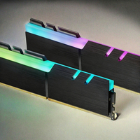 Mémoire RAM G.SKILL Trident Z RGB DDR4 pour ordinateur de bureau, 32 Go (2x16 Go), 3600 MT/s, UDIMM CL18, pour jeux et serveurs