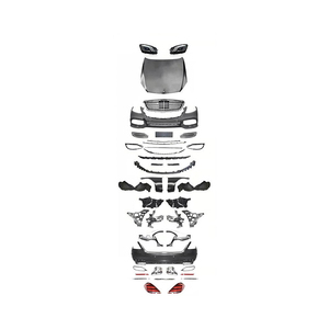 Kits de carrosserie pour Mercedes-Benz <span class=keywords><strong>Classe</strong></span> <span class=keywords><strong>S</strong></span> W221 2006 2007 2008 2009 <span class=keywords><strong>2010</strong></span> 2011 2012 Ancien à Nouveau W222 MAYBACH 2020 - Product Image 2