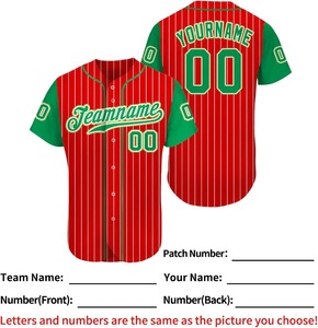 Designer Berühmte Marken Luxus Custom Herren Baseball Jersey Softball Wear für Herren - Product Image 5