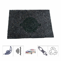 Tissu en microfibre insonorisant recommandé, feutre semi-cuit pour voitures avec isolation thermique et matériau polyester/coton