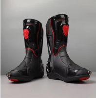 Bottes de moto imperméables et respirantes Jiugulang pour homme et femme, bottes courtes de course tout-terrain, antidérapantes, quatre saisons, pour moto tout-terrain