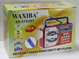 <span class=keywords><strong>Radio</strong></span> multi-bandes Waxiba XB-542URT professionnelle à transistor électronique, grand haut-parleur, modules récepteurs AC/DC AM/FM/SW - Product Image 4