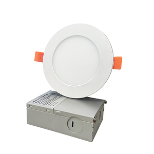Pas de lumière bleue 12w 6 pouces 3CCT 5CCT Plafonnier <span class=keywords><strong>LED</strong></span> <span class=keywords><strong>Spot</strong></span> avec pilote intégré dans une boîte de jonction métallique - Product Image 1