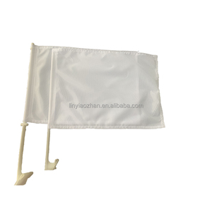 Drapeau de fenêtre de <span class=keywords><strong>voiture</strong></span> personnalisé en polyester à séchage rapide, imprimé numériquement, motif Turquie-Maroc, avec mât en plastique - Product Image 3