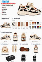 Chaussures de course pour hommes en gros, personnalisables, imprimé animal, style chunky, mode décontractée, respirantes, légères, antidérapantes, sportives, durables